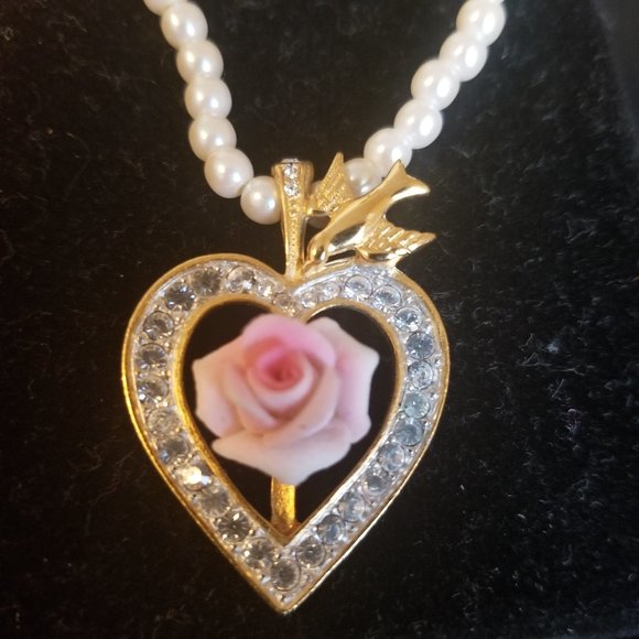 RARE vintage The Franklin Mint pearl necklace - Picture 9 of 9